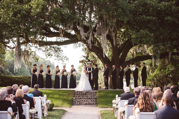 Alexis Gainey and Jason Swist's wedding at Middleton Place in Ch