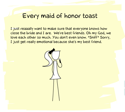 example of a toast speech for debut