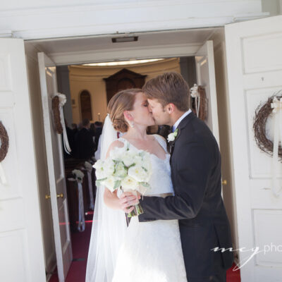 Laura and Walsh on Style Me Pretty